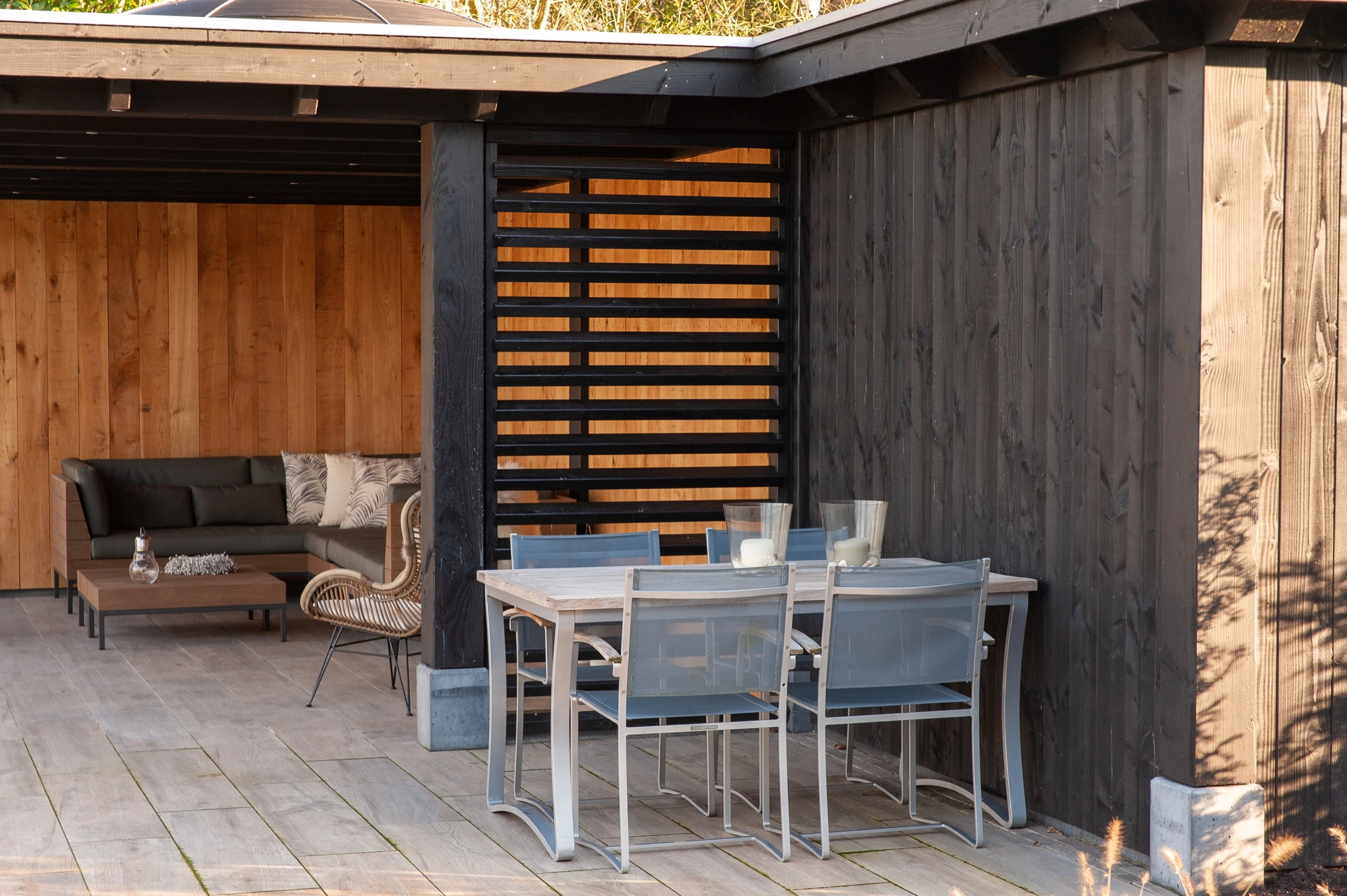 Douglas Louvre Scherm Horizontaal 223 x 220 cm - Afbeelding 2